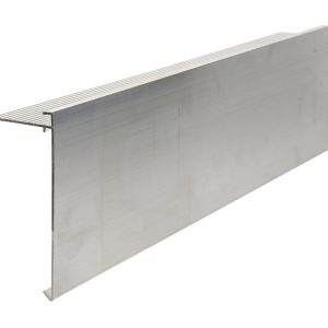 150mm Face aluminium felt trim 3m Long