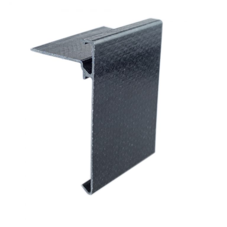 150mm face GRP asphalt trim x 75mm fixing arm (SAL/G) 2.5m Length