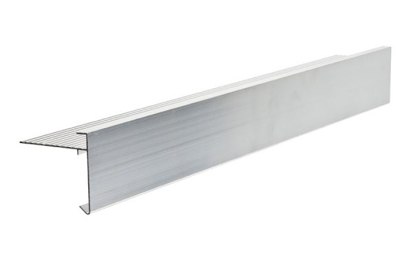 60mm face aluminium felt trim 3m Long