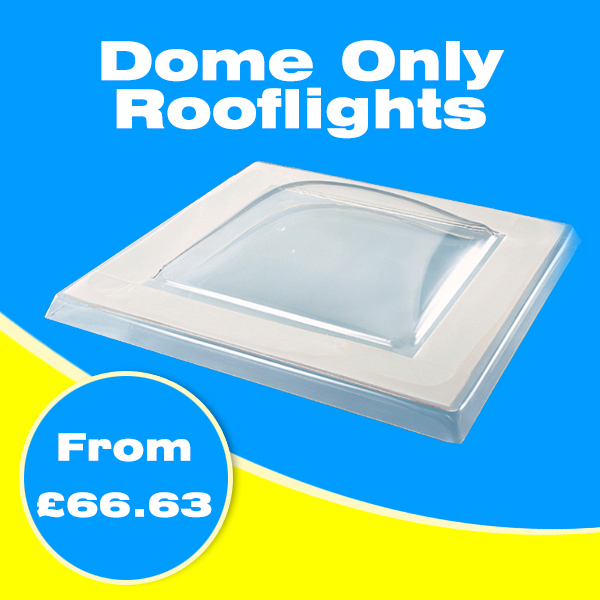Dome only rooflights