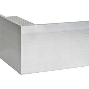 110mm aluminium trim external Corner