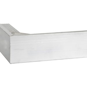 60mm Aluminium flet trim external Corners