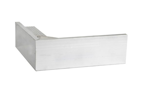 60mm Aluminium flet trim external Corners
