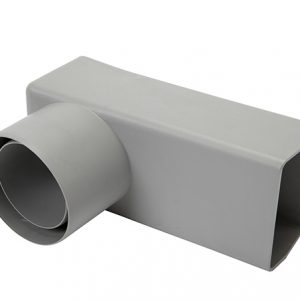 65mm Square Pipe Universal Connector